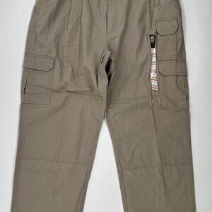 5.11 Tactical Pants Mens 42x30 Regular Fit Khaki Canvas Cargo Police Uniform NEW
